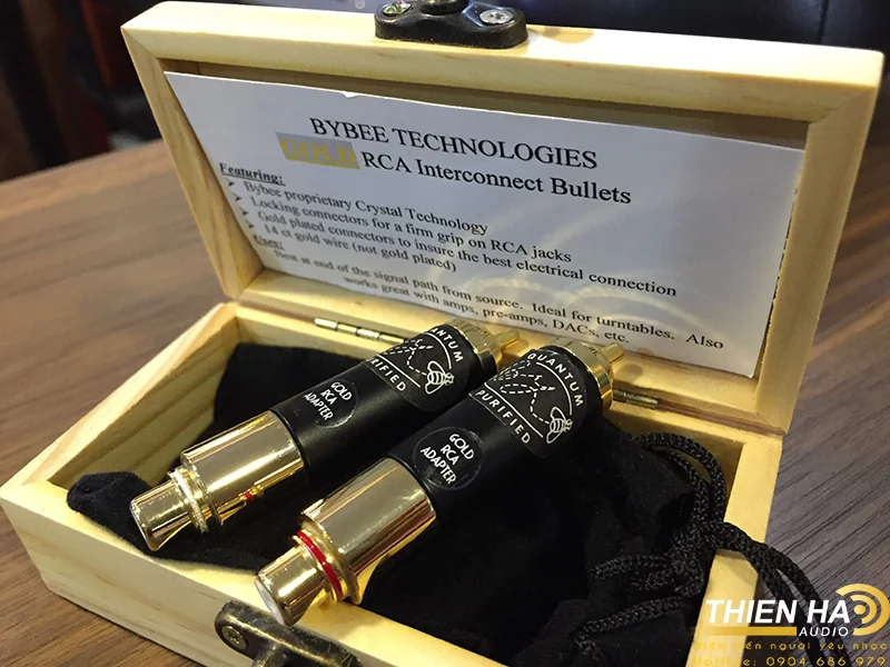 Lọc âm Lượng Tử Bybee RCA Gold/2 cái