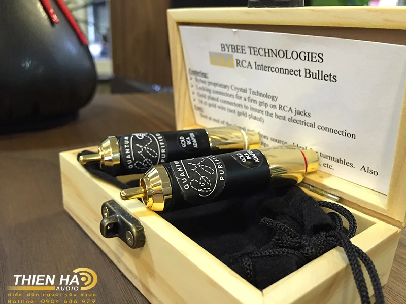 Lọc âm Lượng Tử Bybee RCA Gold/2 cái - Ảnh 2