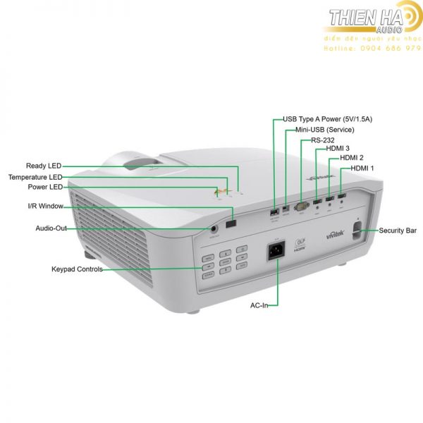 Máy chiếu Vivitek 2288/4K - Hình ảnh 3