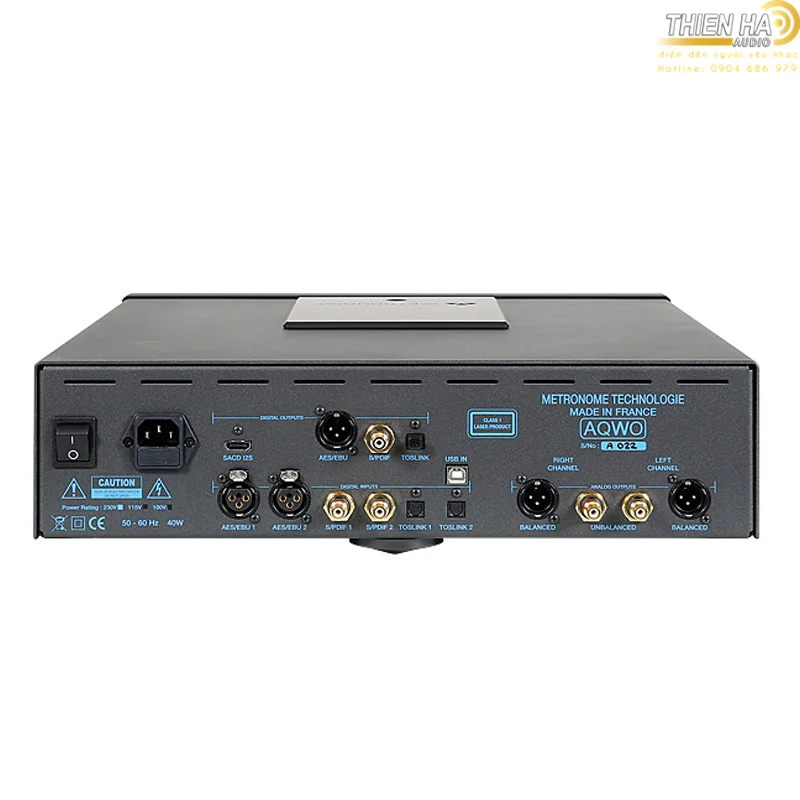 Đầu DAC & CD Metronome AQWO - Ảnh 2