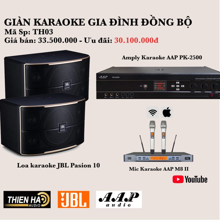 Bộ Dàn Karaoke Gia Đình Cao Cấp - Các Bộ Karaoke Chính Hãng Giá Tốt