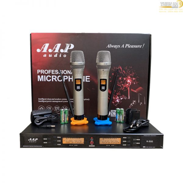 Mic Karaoke AAP K-500 - Hình ảnh 2