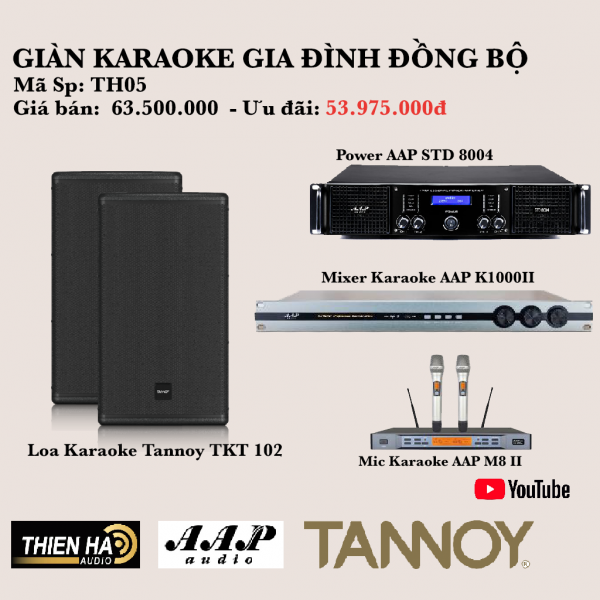 Dàn Karaoke Gia Đình Cao Cấp TH05