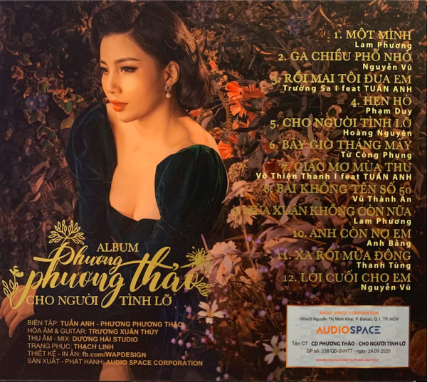 Đĩa CD Phương Phương Thảo "Cho người tình lỡ" - Hình ảnh 2