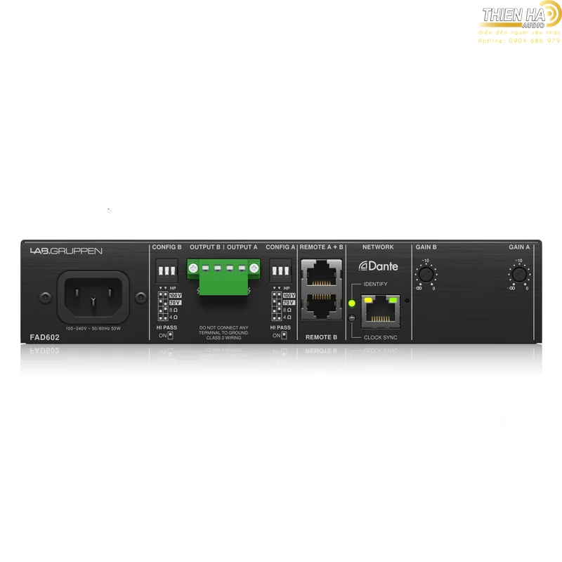 Ampli Power Lab Gruppen FAD602 - Ảnh 3