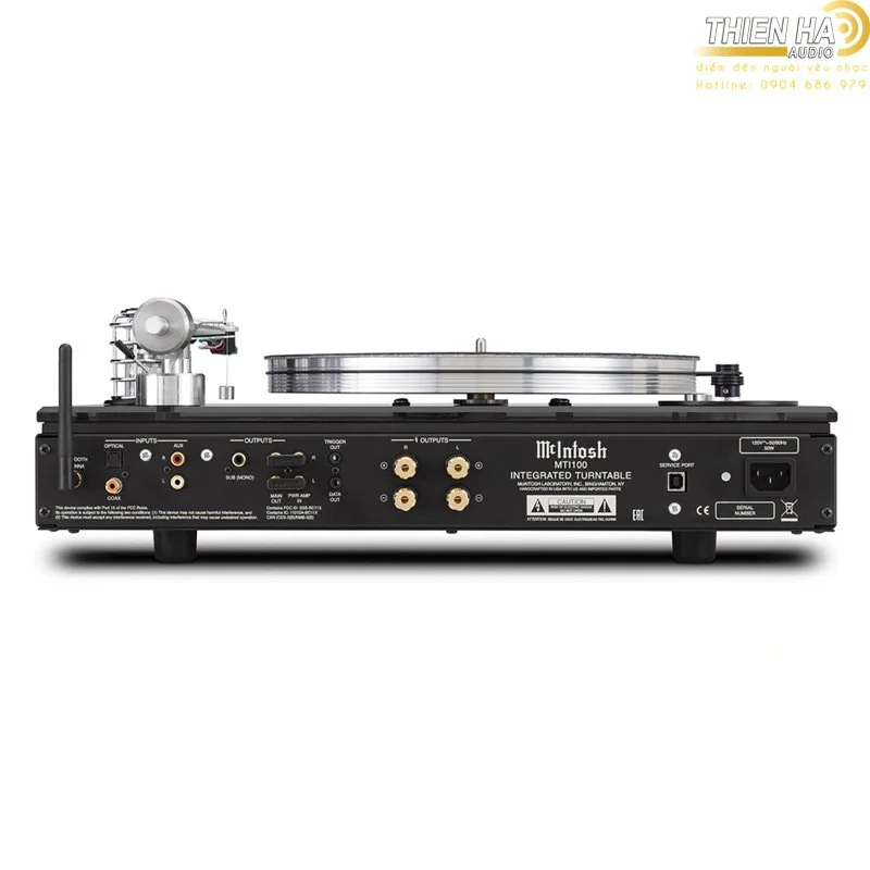 Mâm đĩa than McIntosh MTI100 - Ảnh 3