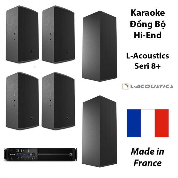 Karaoke đồng bộ L Acoustics Series 8+