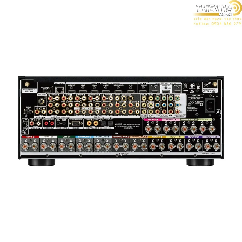 Ampli Denon AVC X8500HA - Ảnh 4