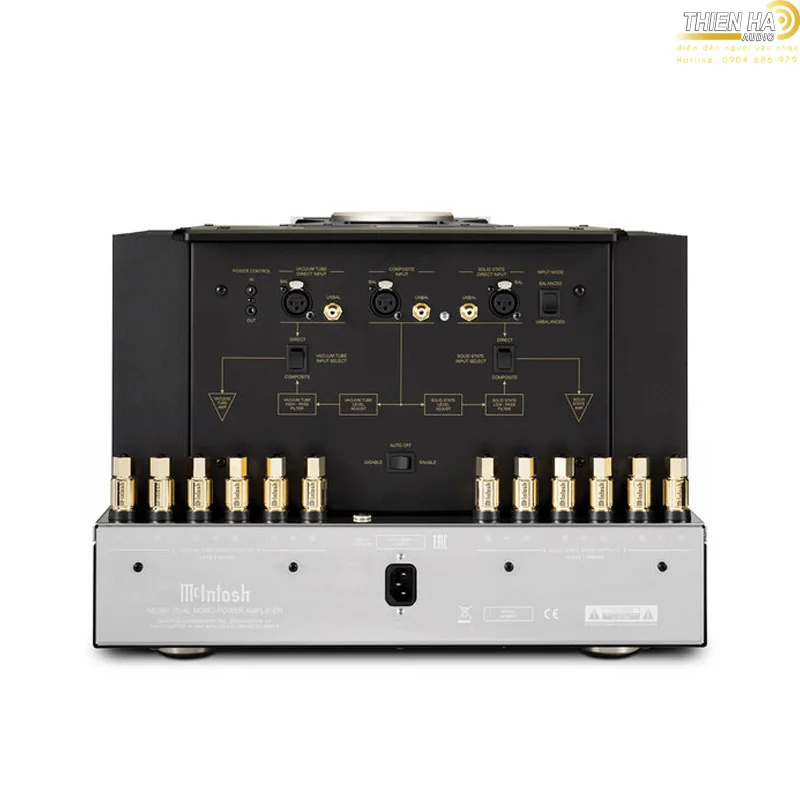Monoblock Hybrid Power Amplifier McIntosh MC901 - Ảnh 5