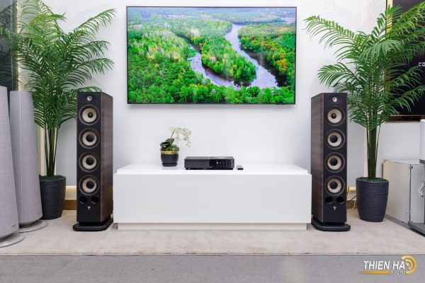 Loa Focal Aria 936 Noyer + Ampli CD Naim Uniti Star