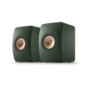 Loa KEF LS50 Wireless II Moss Green & Sand Shell