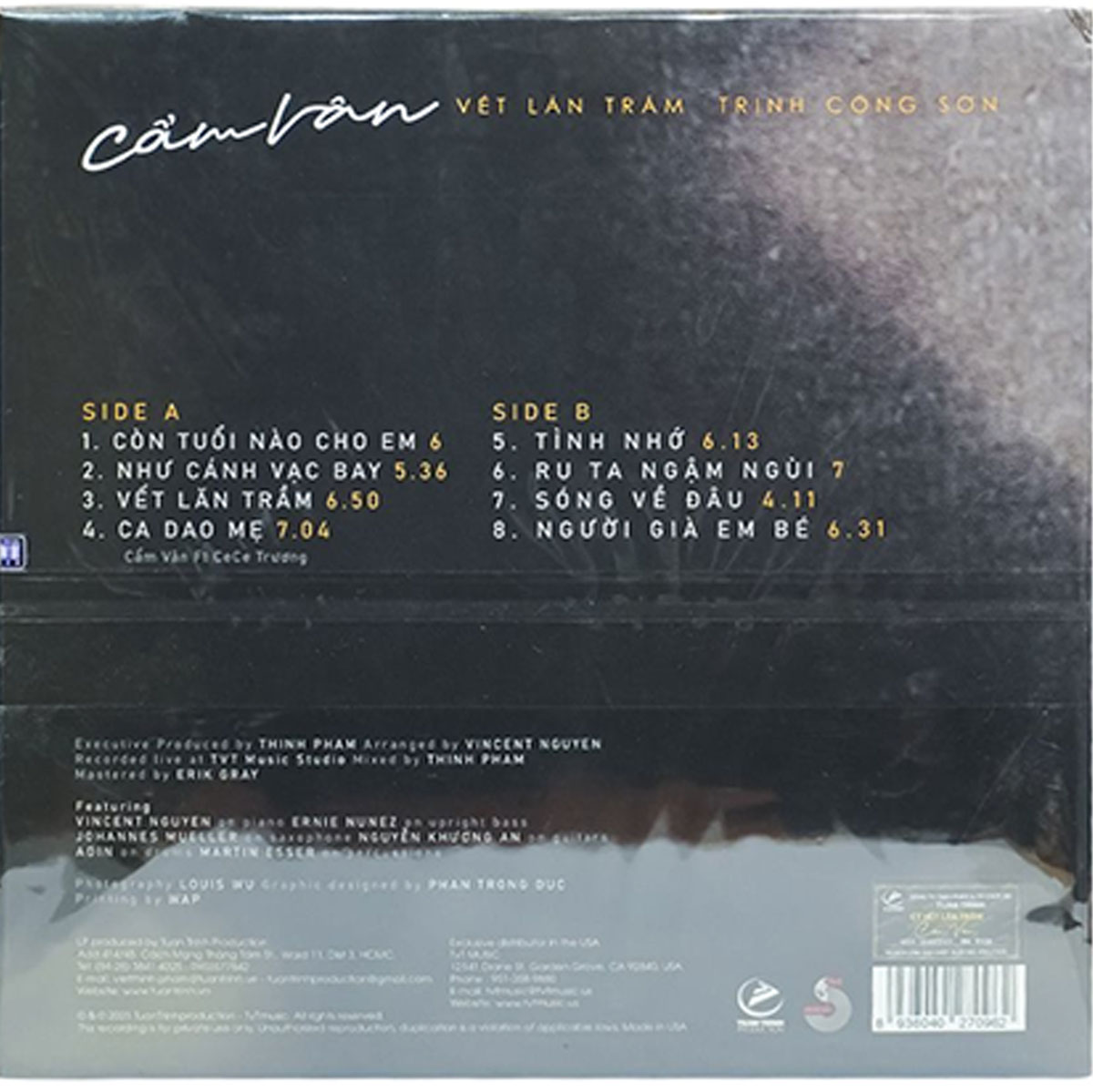 Đĩa Than LP "Cẩm Vân" - Ảnh 3