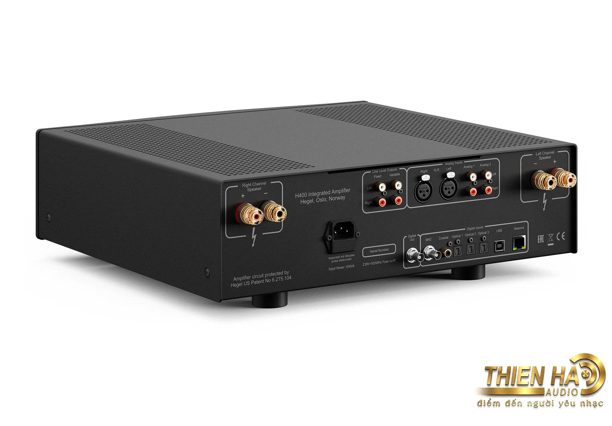 Amplifier Hegel H400 - Ảnh 5