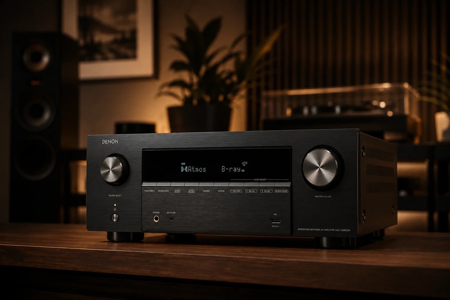 AV receiver Denon AVC-X3900H (Liên hệ) - Ảnh 4