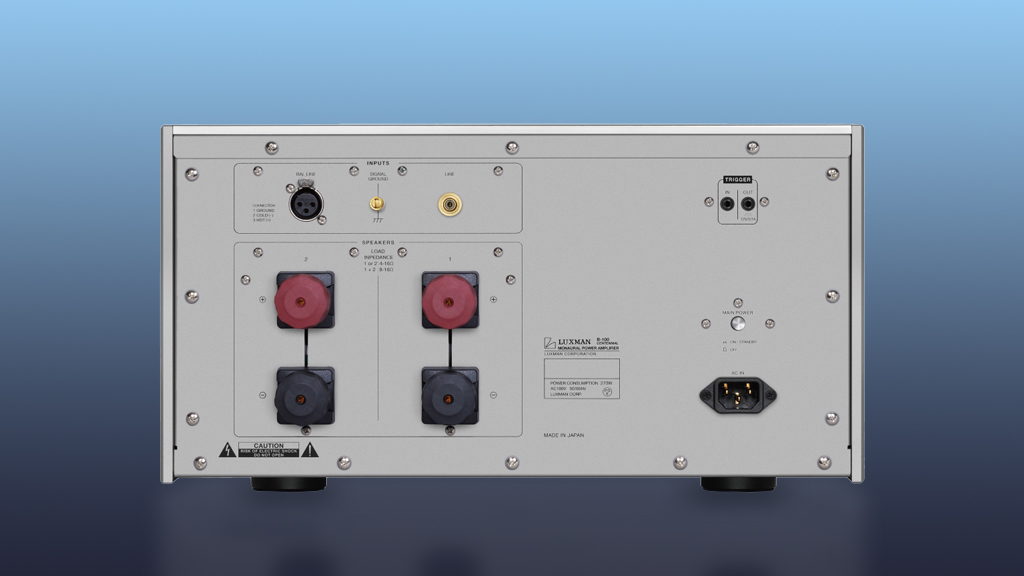 Power monoblock Luxman B-100 Centennial (Liên hệ) - Ảnh 6