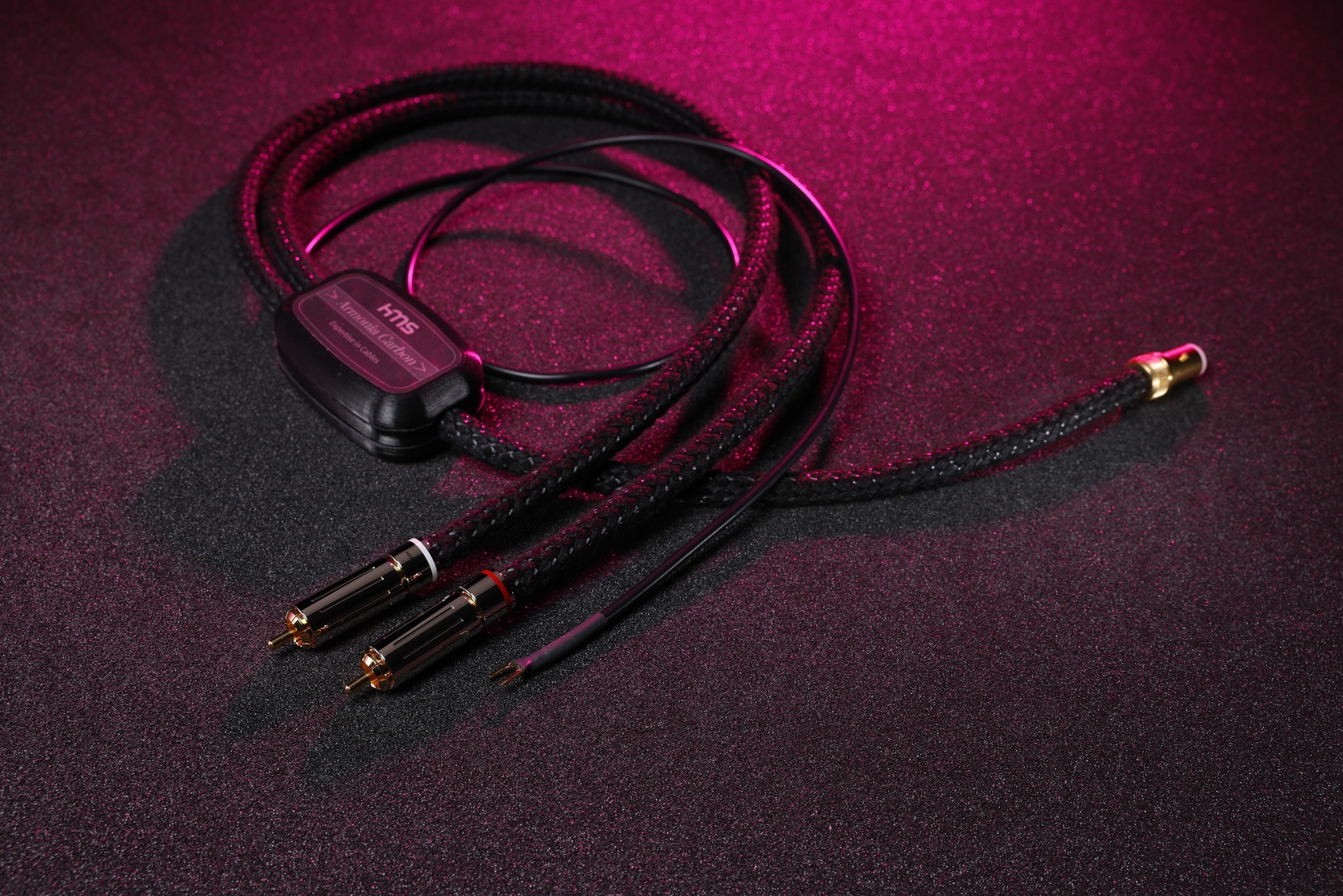 Dây phono HMS Armonia Carbon IC Phono Angled (Liên hệ)
